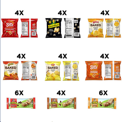 Frito-Lay Ultimate Smart Care Package 2.0, Variety Assortment of Snacks (Pack of 40)