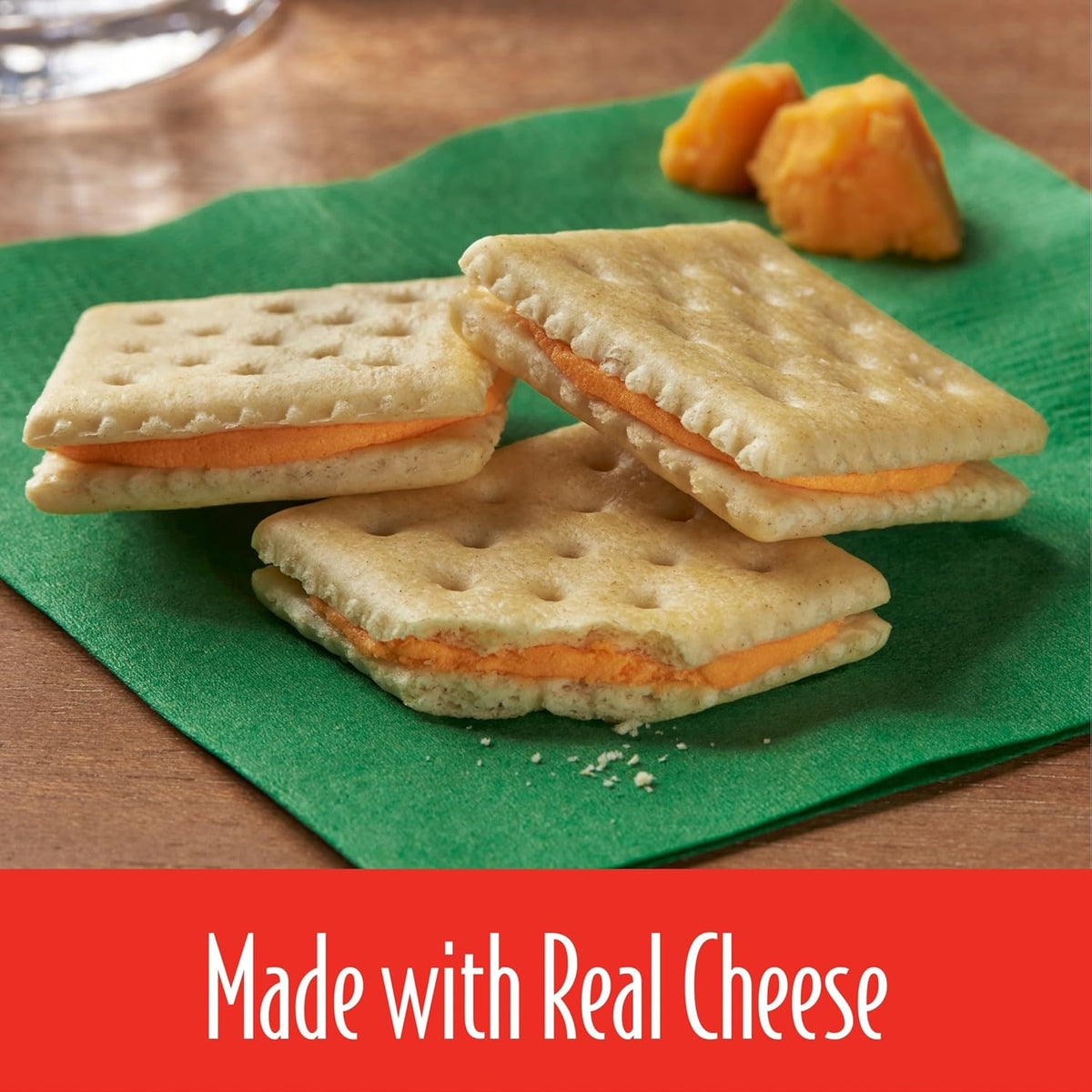 Keebler Sandwich Crackers, Lunch Snacks, Variety Pack (4 Trays, 32 Packs)