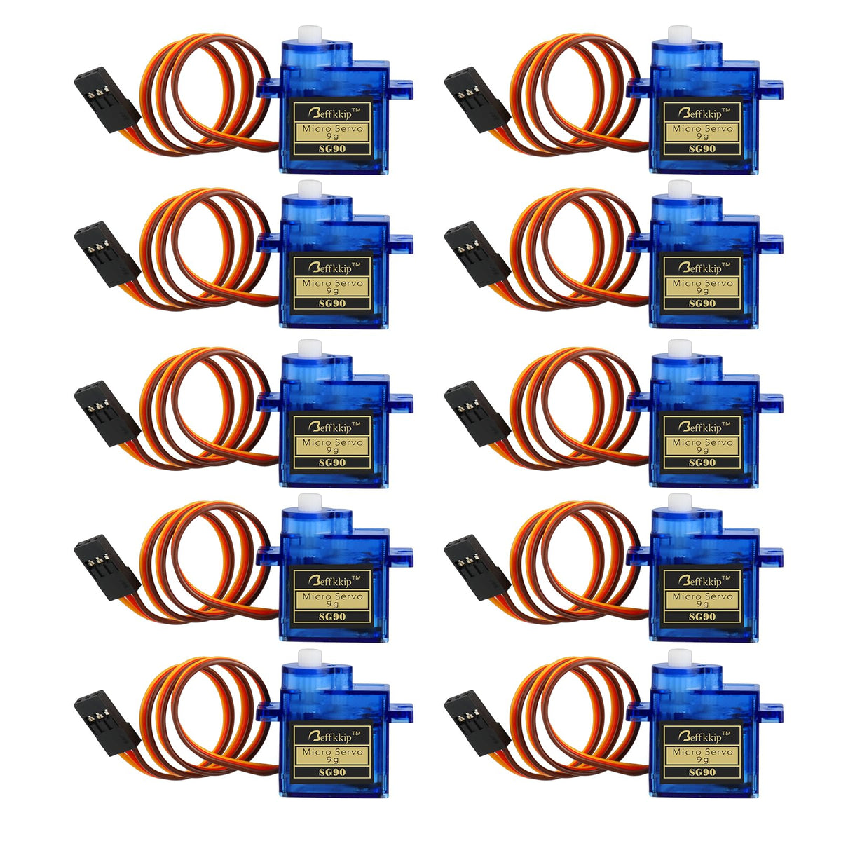 4Pcs SG90 9g Micro Servos for RC Robot Helicopter Airplane Controls Car Boat