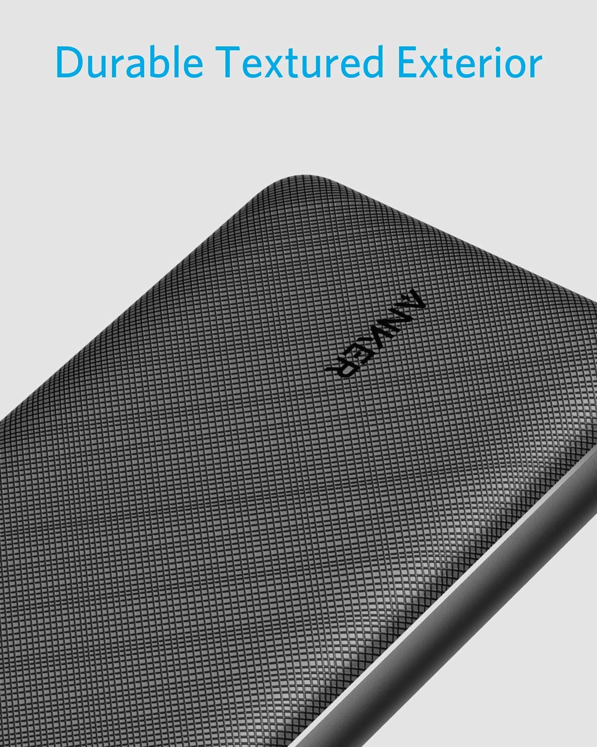 Anker Portable Charger, 325 Power Bank (PowerCore Essential 20K), 20000mAh Battery Pack with 15W Charging, PowerIQ, 2 USB-A, 1 Micro USB, Two-Way USB-C Ports for iPhone Series, AirPods, and More
