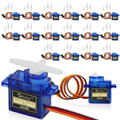4Pcs SG90 9g Micro Servos for RC Robot Helicopter Airplane Controls Car Boat