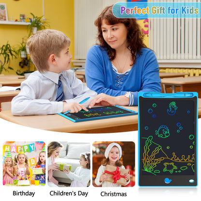 Hockvill LCD Writing Tablet for Kids 8.8 Inch, Toys for Girls Boys Drawing Pad for 3 4 5 6 7 Year Old Kids Toys, Children Christmas Birthday Gift for Kids Toddler Doodle Board Travel Essentials