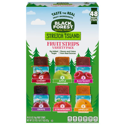 Black Forest Stretch Island Fruit Strips Variety Pack, 12 Count (Pack of 2)
