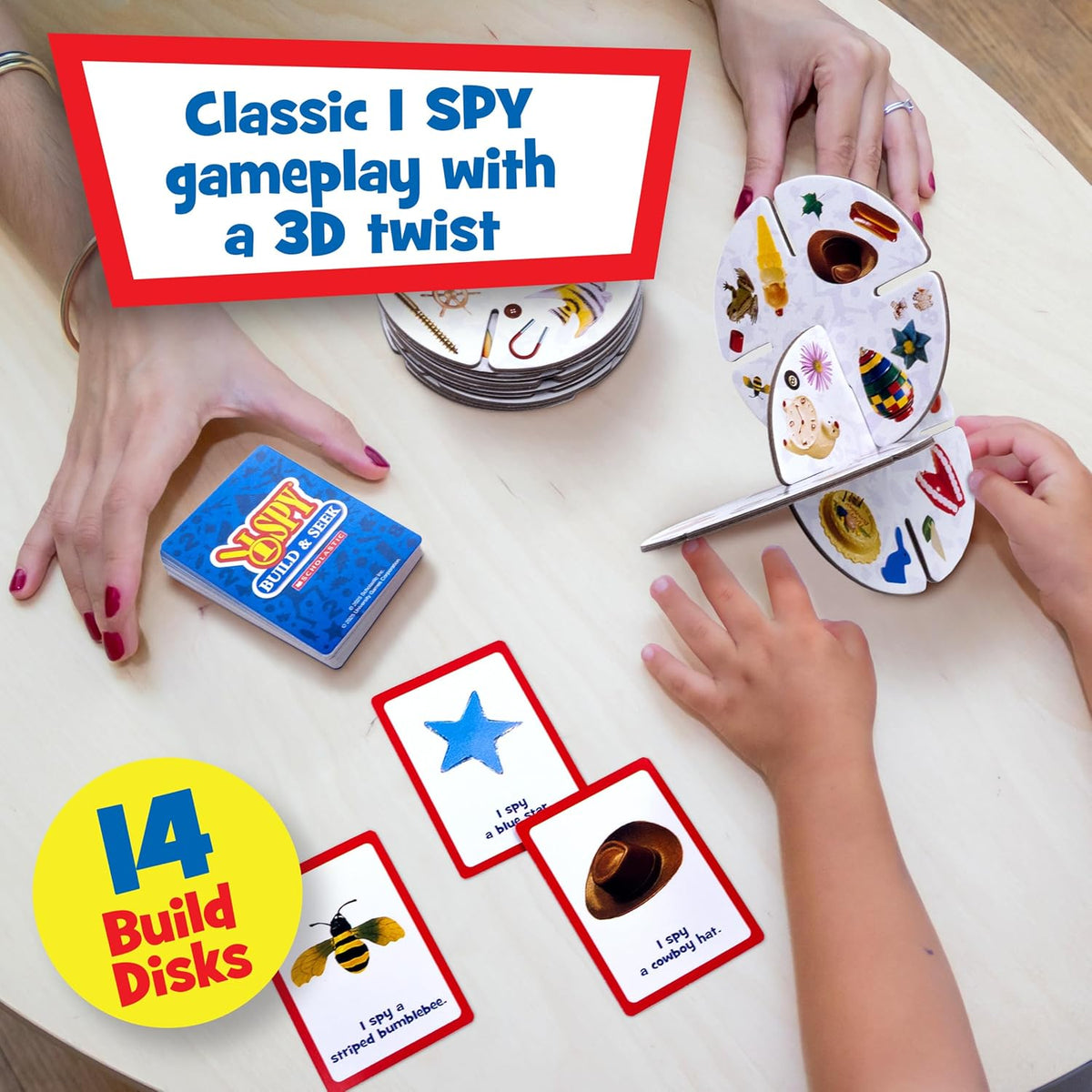 Briarpatch, I SPY Build & Seek Game, Based on Book Series I SPY, Early Learning Game, Seek-and-Find Activity, Kid's Gift
