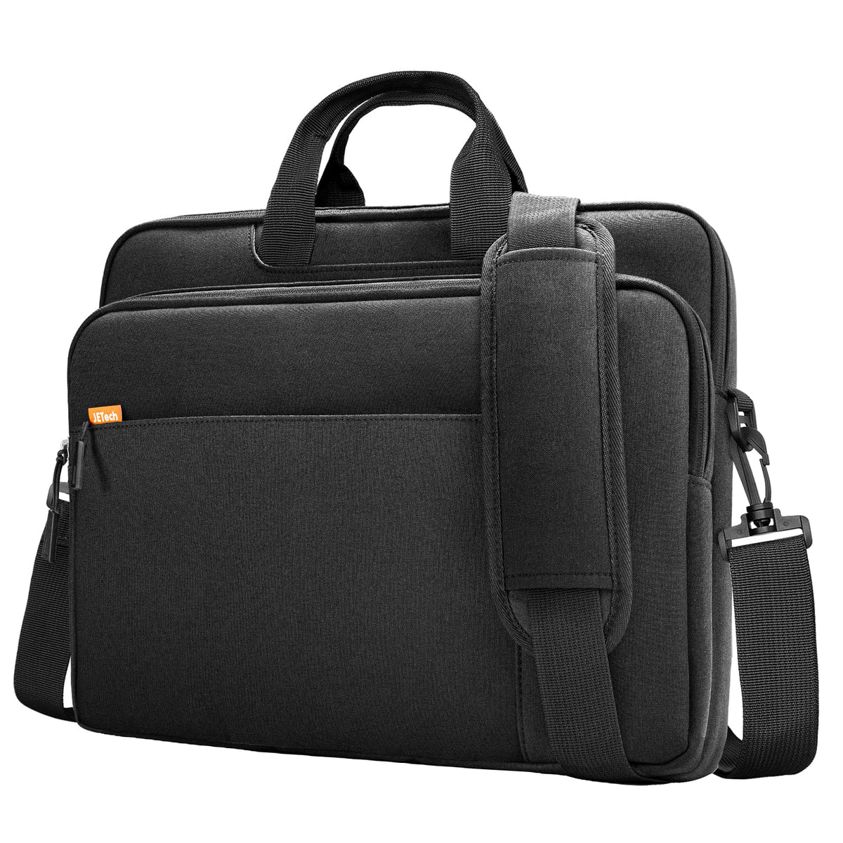 JETech 15 15.6 16 Inch Laptop Bag Case, Waterproof Computer Sleeve Cover Compatible with MacBook Air/Pro 15/16, Surface Book 3/2 15, Dell Inspiron 15.6, HP Pavilion 15.6 (Light Grey)