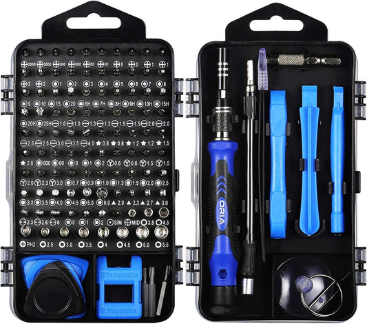 ORIA Precision Screwdriver Set, 120 in 1 Screwdriver Kit with 101 Bits, Mini Screwdriver Set, Computer Repair Tool Kit for SmartPhone, PC, Toys, Computer