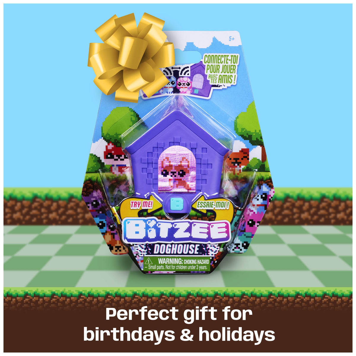 BITZEE with 30 Interactive Characters Inside, Digital Pet Reacts to Swipes, Tilts & Taps, Toys for Kids