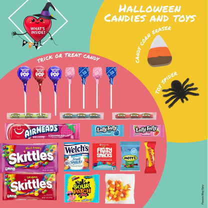 Gift A Snack - Fathers Day Treats Snack Box Variety Pack Care Package + Greeting Card (40 Count) Birthday Sweet Treats Gift Basket, Candies Chips Crackers Bars Office Food Assortments & Variety Gifts
