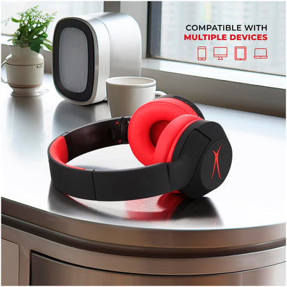 Altec Lansing Kid Safe Noise Cancelling Wireless Headphones 15H Battery, 85dB Volume Limit, Foldable Design Powerful Sound, Active Noise Cancellation Perfect for Kids Ages 7+ (Whiteout Pop Pink)