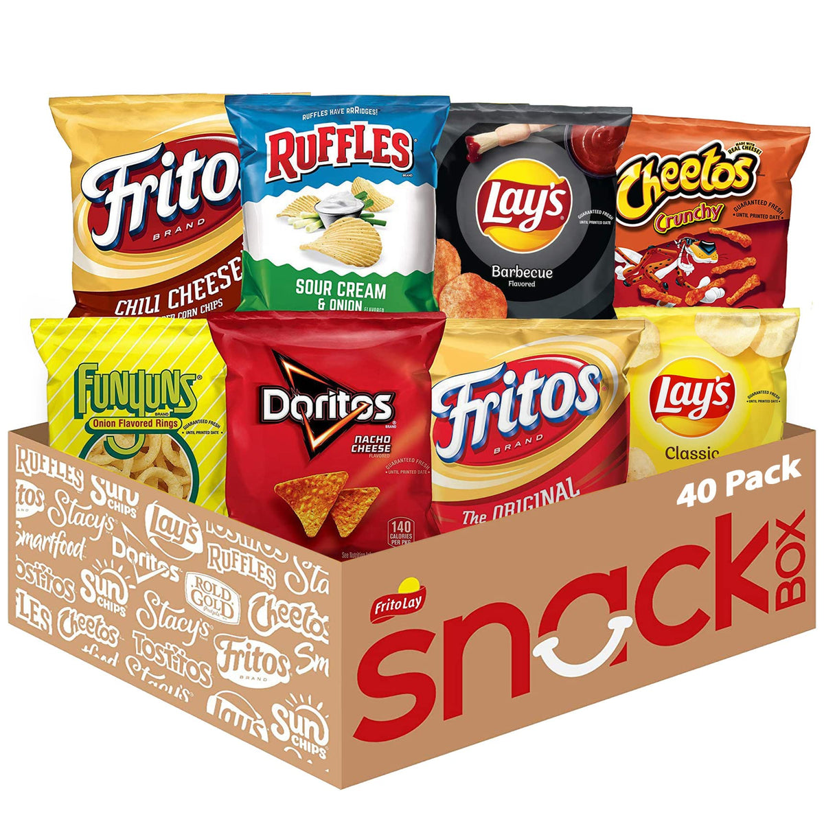 Frito-Lay Doritos & Cheetos Mix (40 Count) Variety Pack