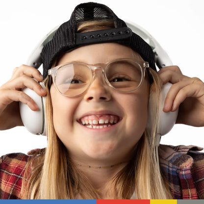 Skullcandy Grom Wireless Headphones, Volume-Limiting Audio, Comfortable Over-Ear Fit, Designed for Kids 6+, Up to 45 Hours Battery, Backup 3.5mm AUX Cable Included with Built-in Microphone - Black