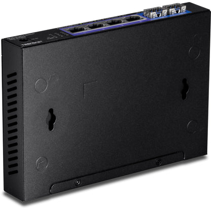 TRENDnet 5 Port Mini Gigabit Switch, TEG-S50g, GREENnet Technology, NDAA + TAA Compliant, Desktop Metal Ethernet Network Switch, 5 x Gigabit Ports, Fanless, Lifetime Protection, Black