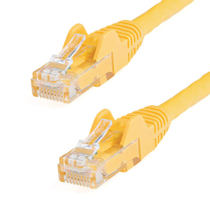 StarTech 15ft CAT6 Ethernet Cable - White CAT 6 Gigabit Ethernet Wire -250Mhz 100W PoE RJ45 UTP Network Patch Cord Snagless with Strain Relief (N6PATCH15WH)