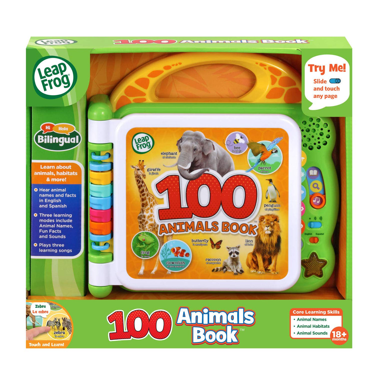 LeapFrog Learning Friends 100 Words Book, Green