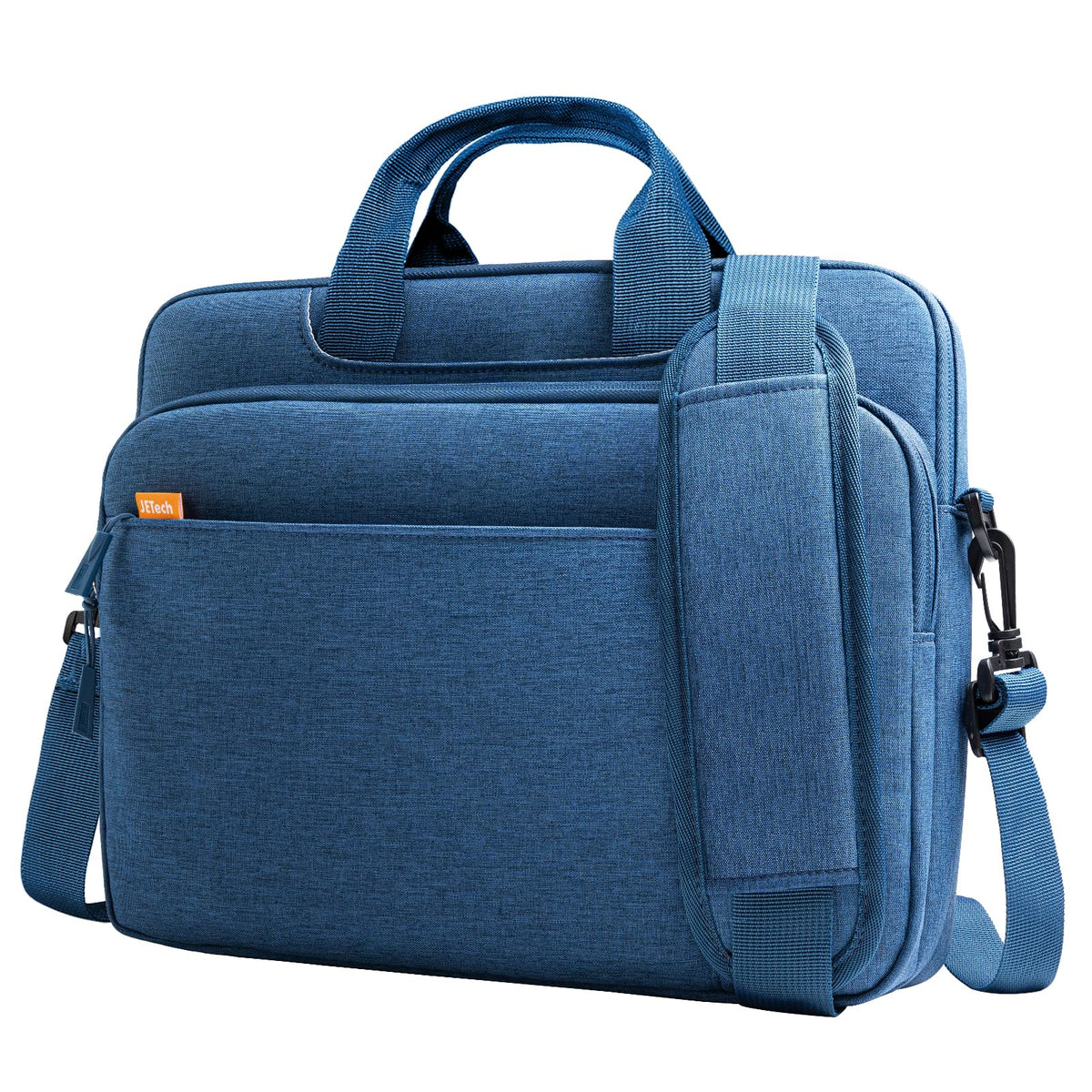 JETech 15 15.6 16 Inch Laptop Bag Case, Waterproof Computer Sleeve Cover Compatible with MacBook Air/Pro 15/16, Surface Book 3/2 15, Dell Inspiron 15.6, HP Pavilion 15.6 (Light Grey)