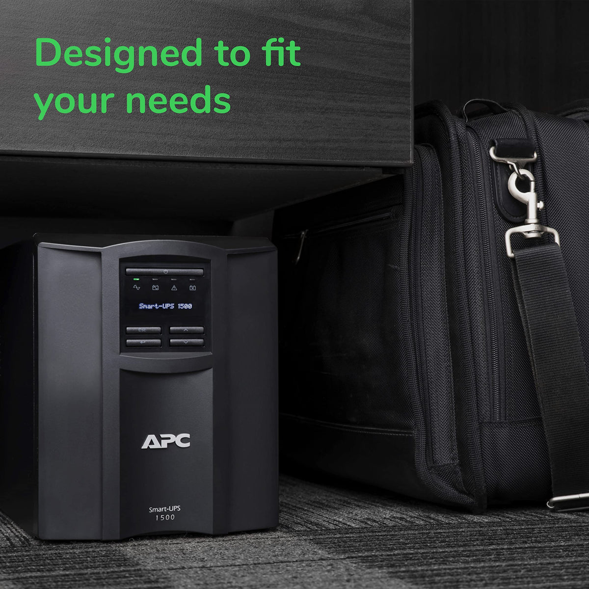 APC 1500VA Smart UPS with SmartConnect, SMT1500C Sinewave UPS Battery Backup, AVR, 120V, Line Interactive Uninterruptible Power Supply