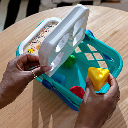 Baby Einstein + Hape Magic Touch Toy Cash Register Pretend to Check Out Toy, Real Sounds and Music, Ages 1, 2, 3, 4+