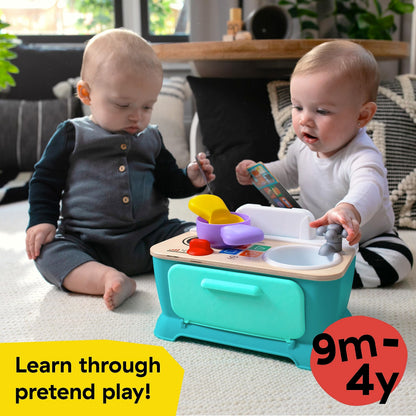 Baby Einstein + Hape Magic Touch Toy Cash Register Pretend to Check Out Toy, Real Sounds and Music, Ages 1, 2, 3, 4+