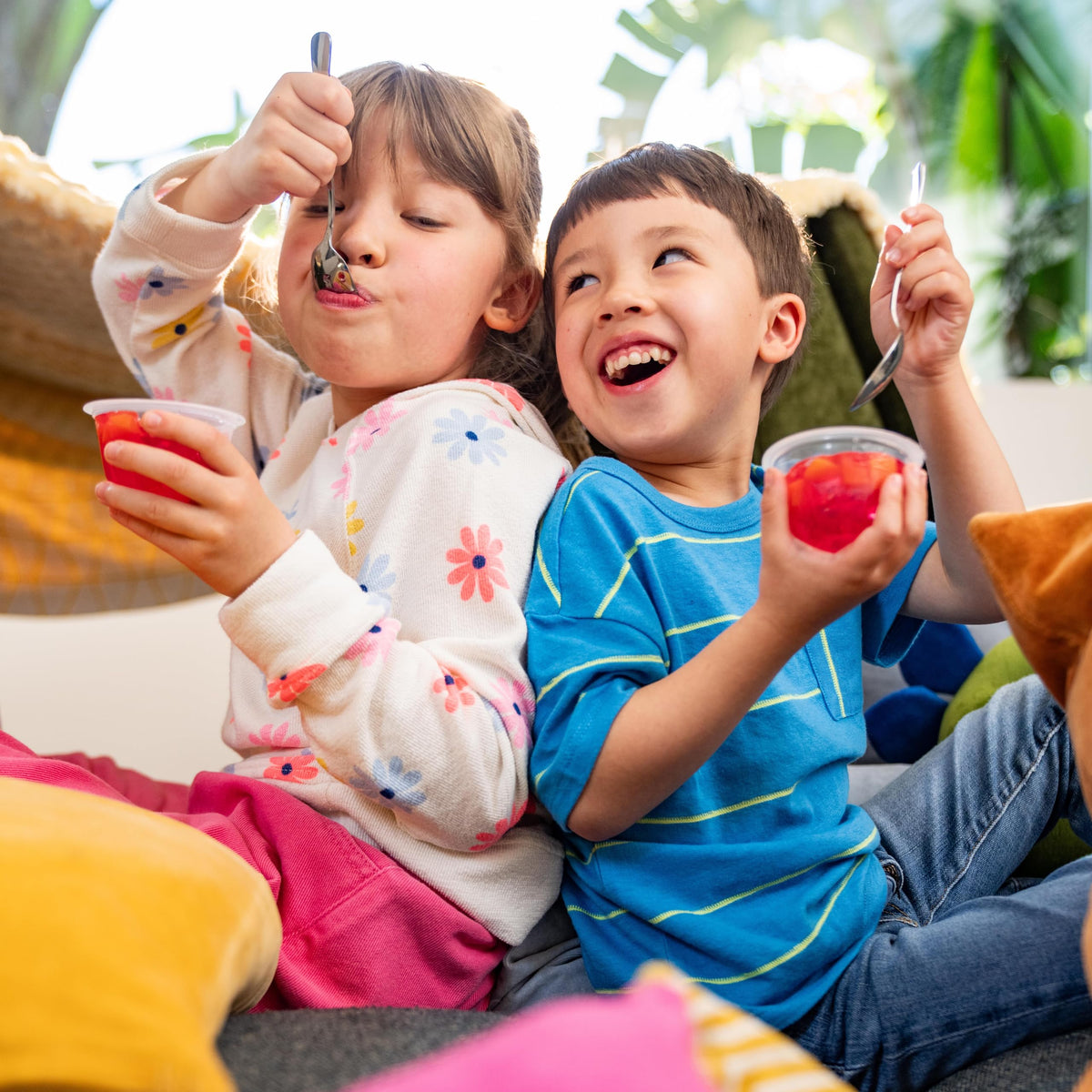 Dole Fruit Bowls Mixed Fruit in Cherry Flavored Gel Snacks, 4.3oz 24 Total Cups, Gluten & Dairy Free, Bulk Lunch Snacks for Kids & Adults
