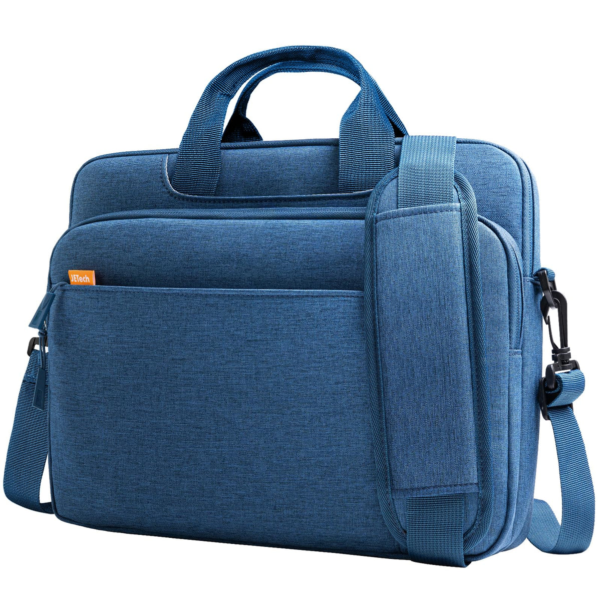 JETech 15 15.6 16 Inch Laptop Bag Case, Waterproof Computer Sleeve Cover Compatible with MacBook Air/Pro 15/16, Surface Book 3/2 15, Dell Inspiron 15.6, HP Pavilion 15.6 (Light Grey)