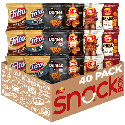 Frito-Lay Doritos & Cheetos Mix (40 Count) Variety Pack