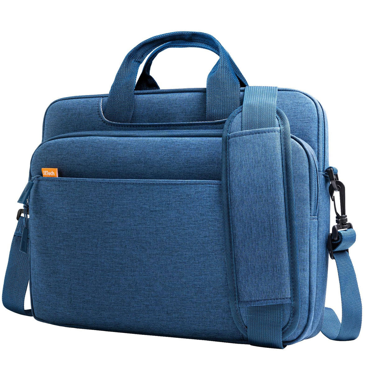 JETech 15 15.6 16 Inch Laptop Bag Case, Waterproof Computer Sleeve Cover Compatible with MacBook Air/Pro 15/16, Surface Book 3/2 15, Dell Inspiron 15.6, HP Pavilion 15.6 (Light Grey)