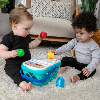 Baby Einstein + Hape Magic Touch Toy Cash Register Pretend to Check Out Toy, Real Sounds and Music, Ages 1, 2, 3, 4+