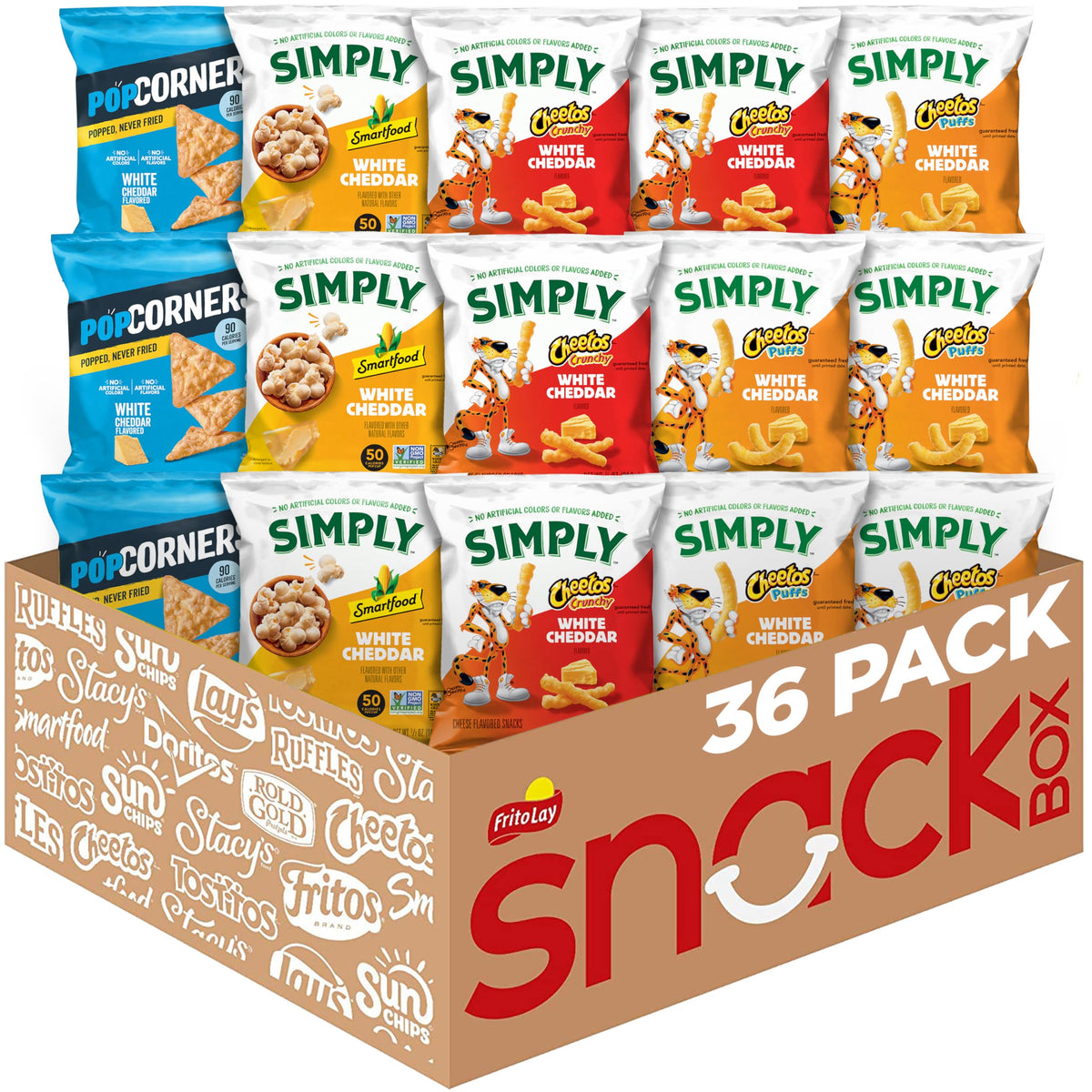 Frito-Lay Ultimate Smart Care Package 2.0, Variety Assortment of Snacks (Pack of 40)