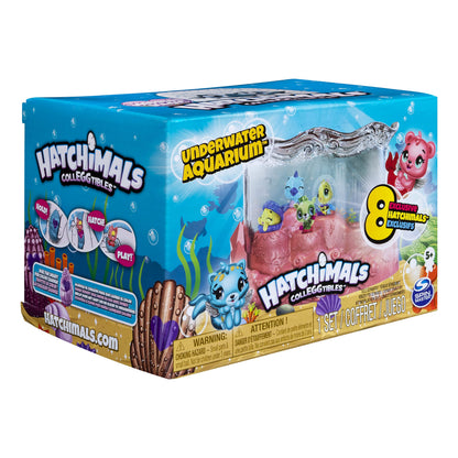 Hatchimals CollEGGtibles, Mermal Magic Underwater Aquarium with 8 Exclusive Characters (Amazon Exclusive Set), Girl Toys, Girls Gifts for Ages 5 and up