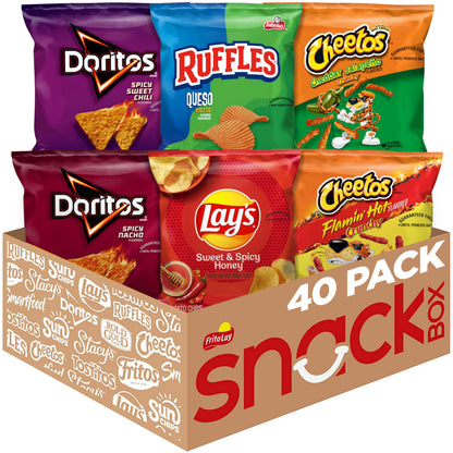 Frito-Lay Doritos & Cheetos Mix (40 Count) Variety Pack